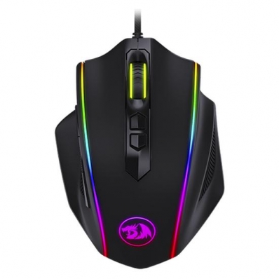Mouse Gamer Redragon Vampire M720-RGB / 10000 Dpi - Preto