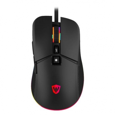 Mouse Gamer Satellite A-GM06 RGB / 8000 Dpi - Preto