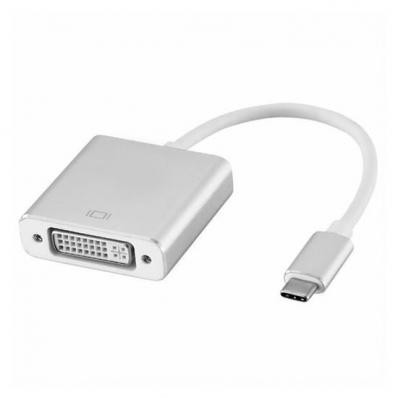 Cabo Adaptador HLD USB-C para DVI (Femea)