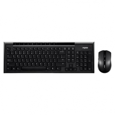 Combo Teclado e Mouse Rapoo 8200P - Preto