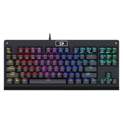 Teclado Gamer Mecanico Redragon Dark Avenger RGB - Vermelho