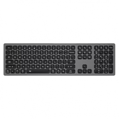 Teclado Mecanico Aigo V800 Sem Fio / RGB - Cinza (Windows / Mac)