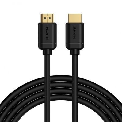 Cabo HDMI Baseus CAKGQ-C01 2.0 4K - Black 3 Metros