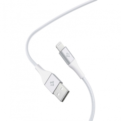 Cabo Lightning USB-A Spigen Arcwire PB2100 1.2M - Branco