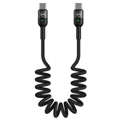 Cabo USB-C para USB-C Mcdodo CA-7860 Data Coiled - 1.8M