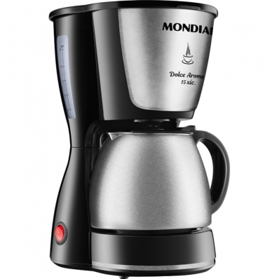 Cafeteira Eletrica Mondial Dolce Inox Arome C-34 (15 Xicaras) 110V-60HZ