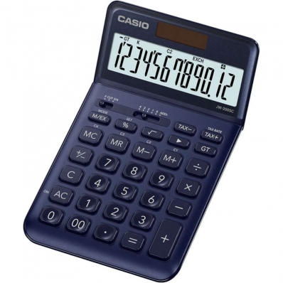 Calculadora Casio JW-200SC-NY (12 Digitos) - Azul