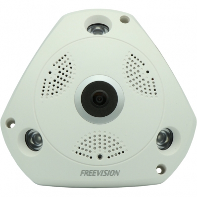 Camera de Seguranca Freevision VR 360 3D Network FR-C360MP2