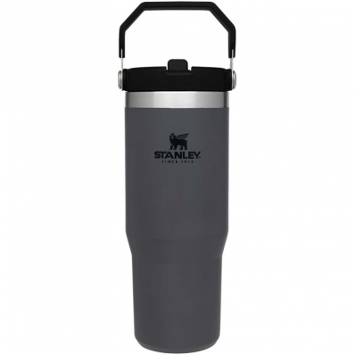 Caneca Térmica com Bico Stanley Classic The Iceflow 10-09993-042 (887ML) Charcoal