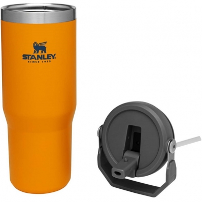 Caneca Térmica com Bico Stanley Classic The Iceflow 10-09993-050 (887ML) Saffron