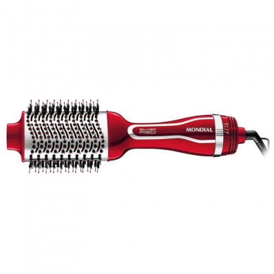 Escova Secadora Mondial ES-07 Silver Red 1200WATTS 110V