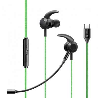 Fone de Ouvido Gaming Mcdodo HP-1341 USB-C - Verde