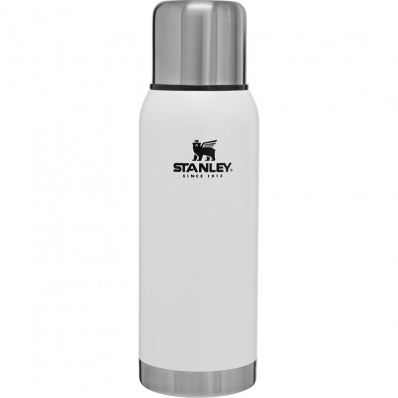 Garrafa Termica Stanley Adventure Vacuum Bottle 10-05848-011 (1L) Branco