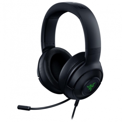 Headset Gaming Razer Kraken V3 X USB Chroma RZ04-03750100-R3U1 Preto