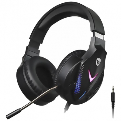 Headset Gaming Sate King Fight GH-332 RGB com Fio - Preto