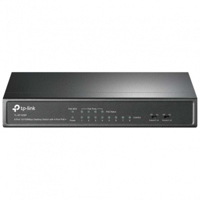 Hub Switch TP-Link Desktop 8 Portas TL-SF1008P 10/100 MBPS