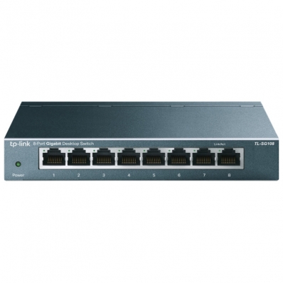 Hub Switch TP-Link Desktop 8 Portas TL-SG108 10/100/1000 MBPS
