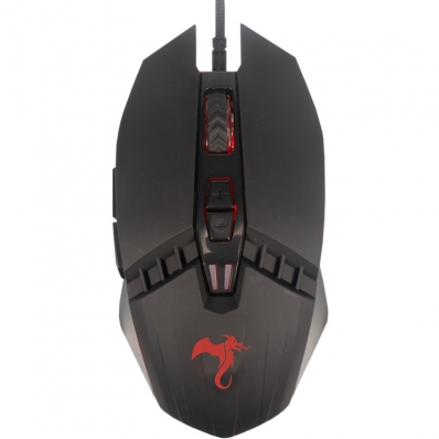 Mouse Gamer Kolke Dragon KGM-350 USB com Fio - Preto