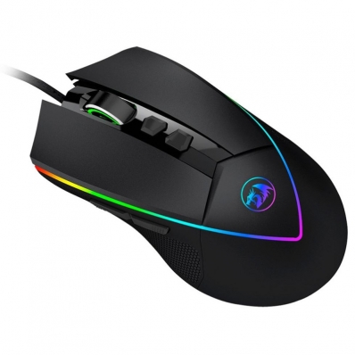 Mouse Gamer Redragon M909-RGB Emperor com Fio USB Preto