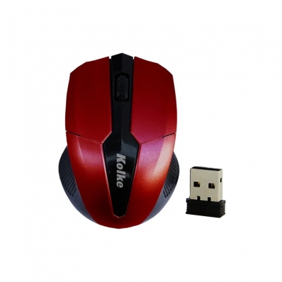 Mouse Kolke KEM-412 - Vermelho (Sem Fio)