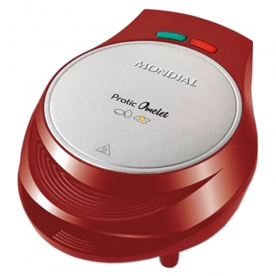 Omeleteira Eletrica Mondial OM-03 Practic Omelet - Red 220V