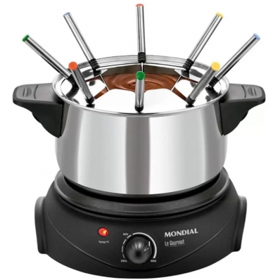 Panela Eletrica de Fondue Mondial Le Gourmet FD-02 1500W 220V