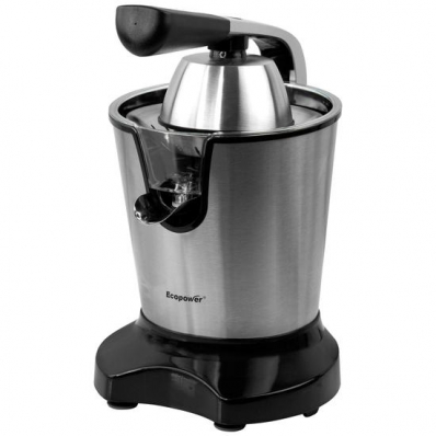 Espremedor Eletrico de Frutas Ecopower EP-3050 - 600W - 400ML - 220V - Prata e Preto
