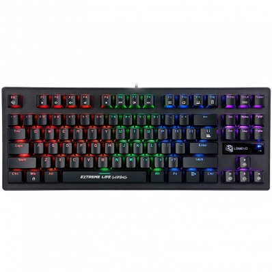 Teclado Gamer Elg Legend TGML Mecanico Termoplastico Portugues