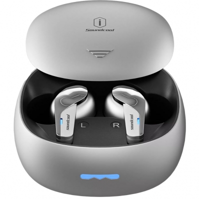 Fone de Ouvido Wiwu Soundcool TWS09 - Prata