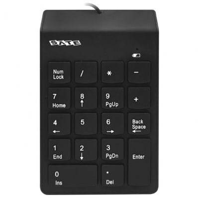 Teclado Satellite AK-184 USB Numerico Preto