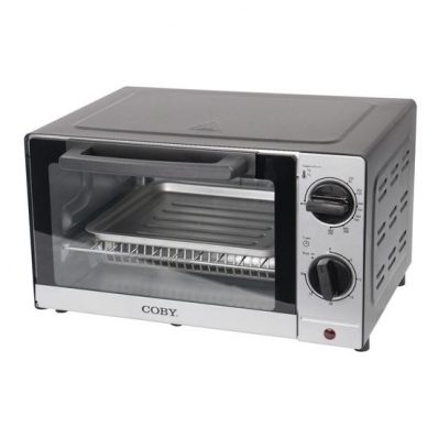 Forno Eletrico Coby CY3330-2089B - 9L - com Temporizador - 110V - Prata