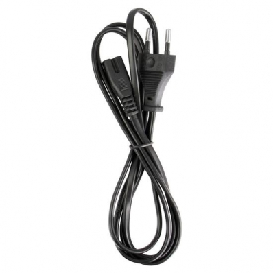 Cabo de Energia para PS2/PS3/PS4/Xbox One - 1.5 Metros - Preto