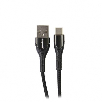 Cabo Ecopower EP-6002 - USB/Tipo C - 1 Metro - Preto