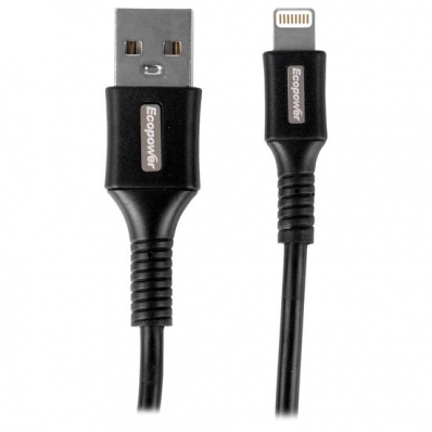 Cabo Ecopower EP-6030IP - USB/Lightning - 1 Metro - Preto