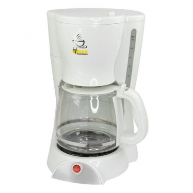 Cafeteira Eletrica Bee CM-1078A - Ate 12 Xicaras - 110V - Branco