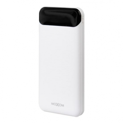 Carregador Portatil Moxom MX-PB41 - 10000MAH - USB/Microusb/Tipo-C - Branco