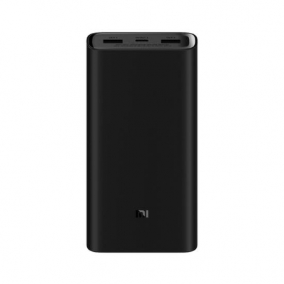 Carregador Portatil Xiaomi Mi 50W Power Bank PB2050SZM BHR5121GL - 20000MAH - 2XUSB/Tipo C - Preto