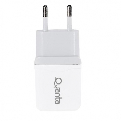Carregador Quanta QTCAU30 - USB - Branco