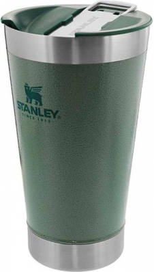 Caneca Térmica Stanley Classic Beer Pint 10-01704-078 - 473ML - com Tampa e Abridor - Verde