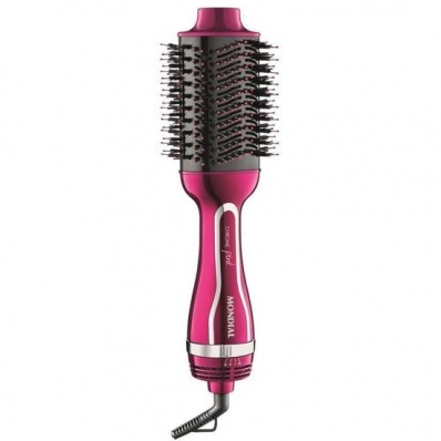 Escova Secadora Mondial Chrome Pink ES-04 - 1200W - 220V - Rosa