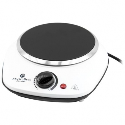 Fogao Eletrico Electrobras Smart Cook EBVC-11 - 900W - 1 Boca - 220V - Branco