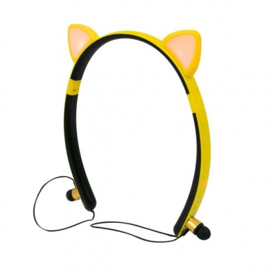 Fone de Ouvido Midi Pro MDP-01 Tiara - - Amarelo