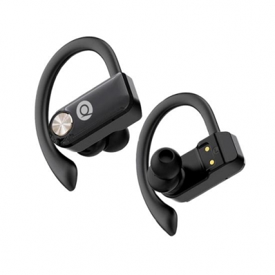 Fone de Ouvido Quanta QTFOE10 - Resistente A Agua - Preto