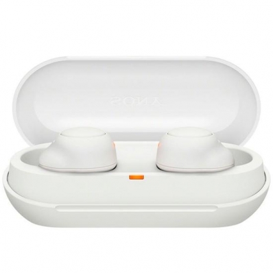 Fone de Ouvido Sony WF-C500 - com Microfone - Branco