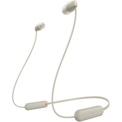 Fone de Ouvido Sony WI-C100 - Taupe
