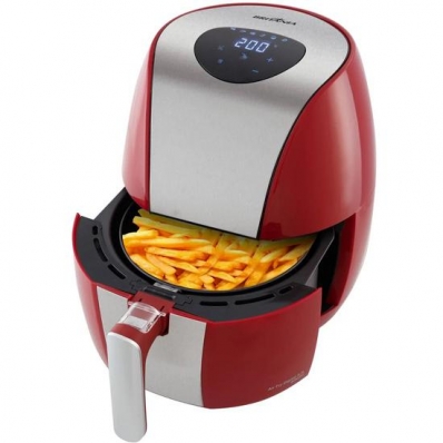Fritadeira Eletrica Britania Digital Air FRY BFR03V - 1500W - 3.2L - 220V/60HZ - Vermelho