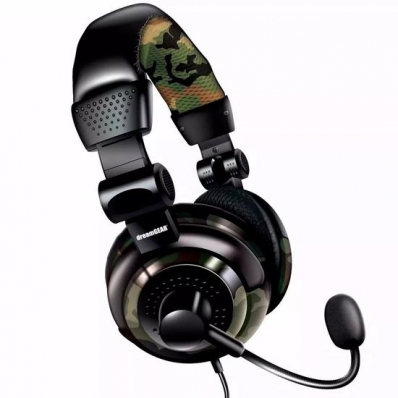Headset Gamer Dreamgear Elite DGUN-2574 - com Fio - Driver 40MM - Camuflado
