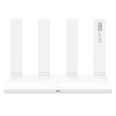 Roteador Wireless Huawei WS7200 AX3 Pro 6+ - 2402/574MBPS - Dual-Band - 4 Antenas - Branco