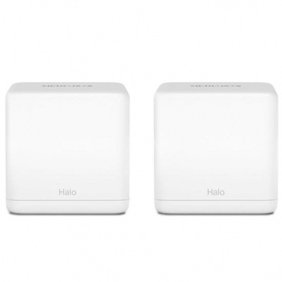 Roteador Wireless Mercusys Halo H30G - 867/400MBPS - 2 Unidades - Branco
