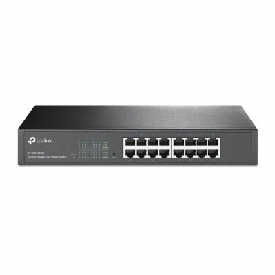 Switch TP-Link SG1016DE - 16 Portas - 1000MBPS - Cinza